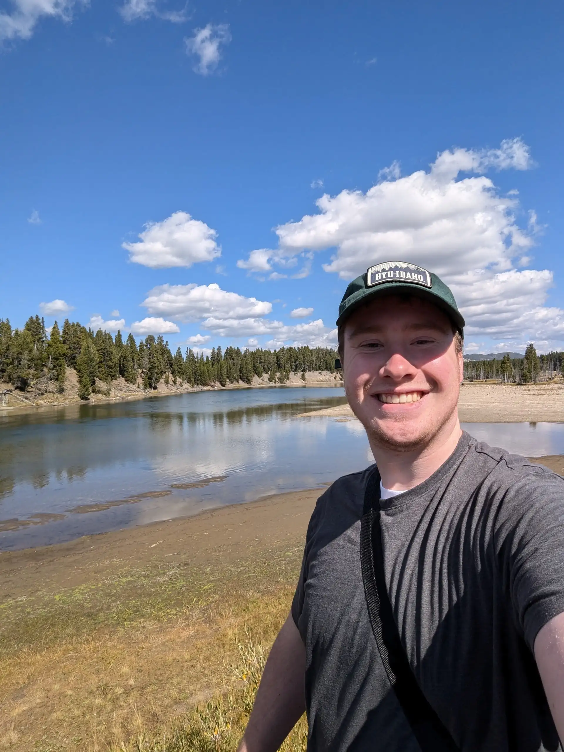 A Profile Photo of Andrew Mulert at Yellowstone National Park